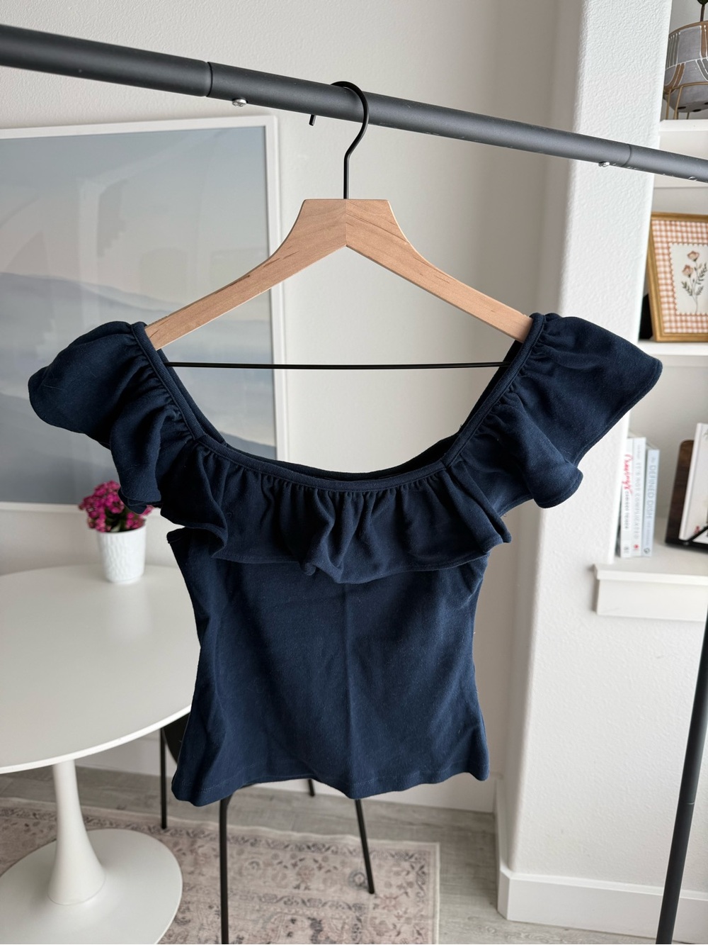 Maeve Ruffled Square-Neck Top - Picture 6 of 6